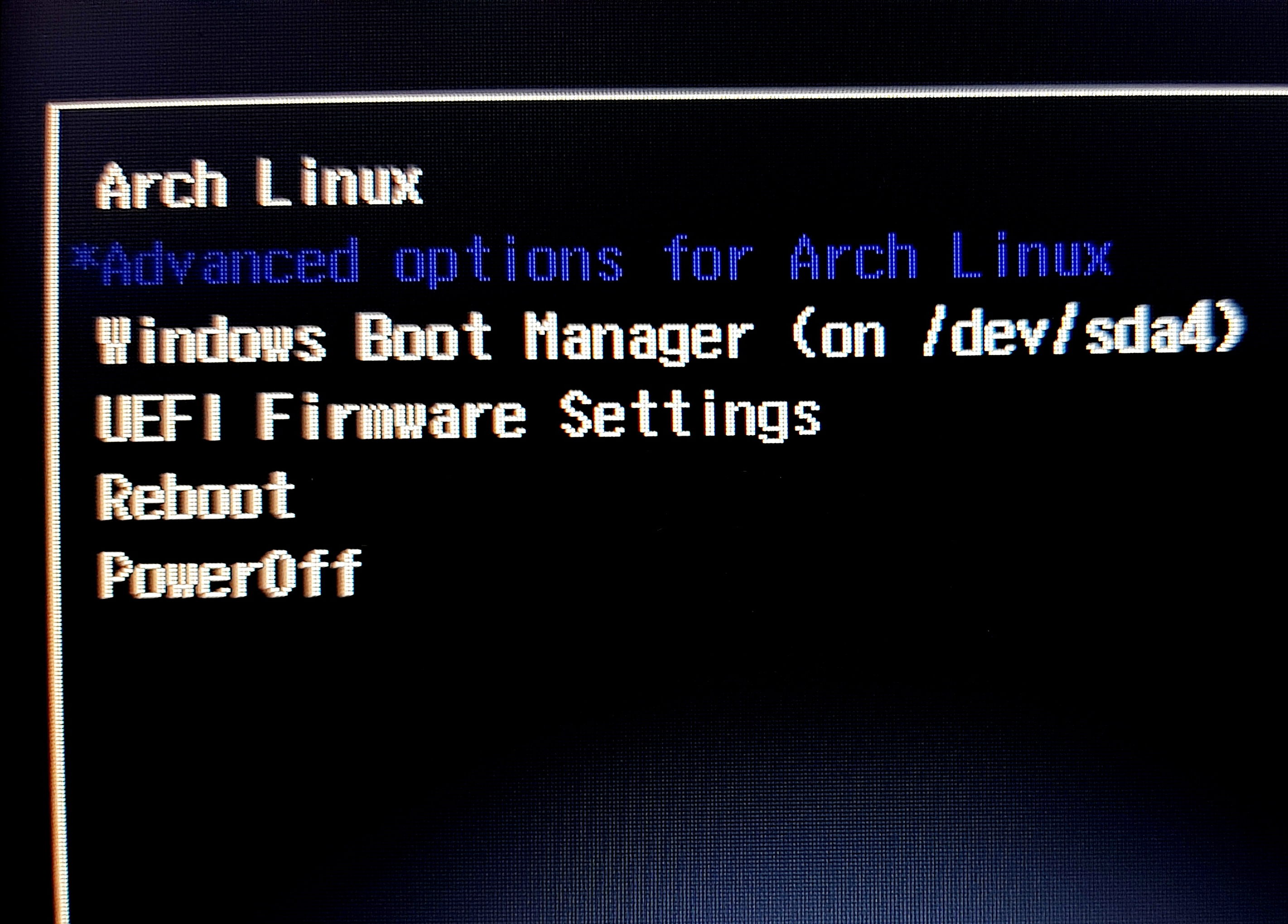 Add Power Off and Reboot to Grub Menu